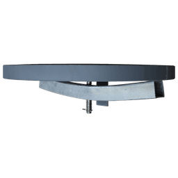 24" T-Handle Flush Manhole with Deck Ring (Model #TH430-24A) - Painted Steel