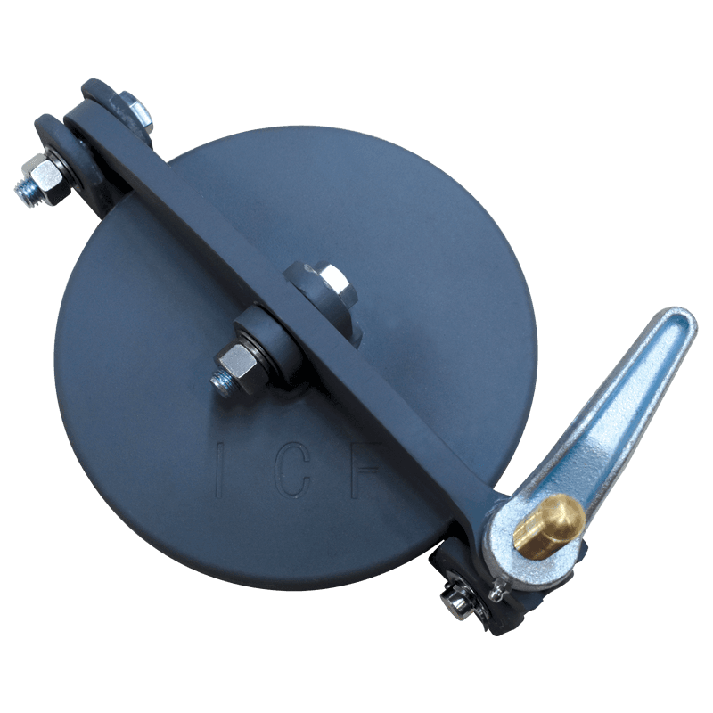 8" Ullage Hatch with 7/8" Coaming Height (Model #DB144-08A) - Painted Steel