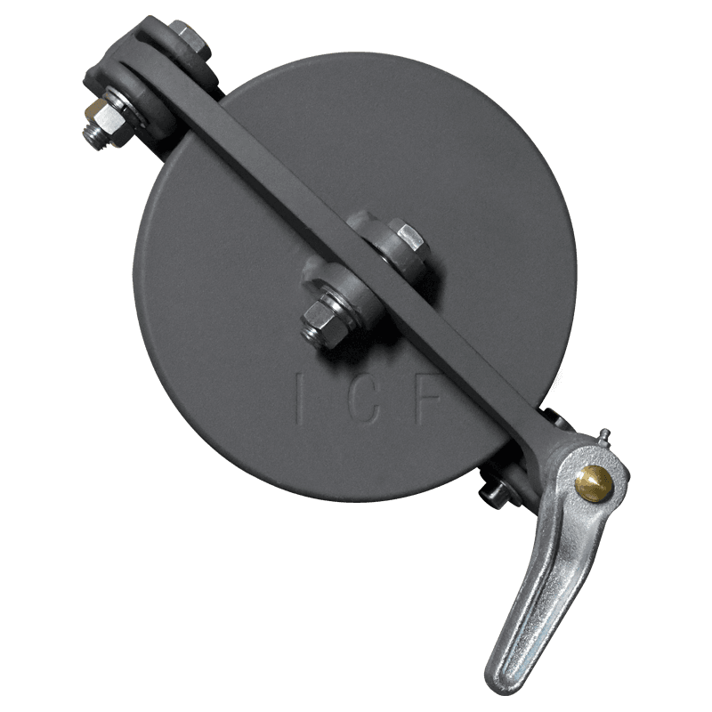 10" Ullage Hatch with 5" Coaming Height (Model #DB569-10-05A) - Painted Steel