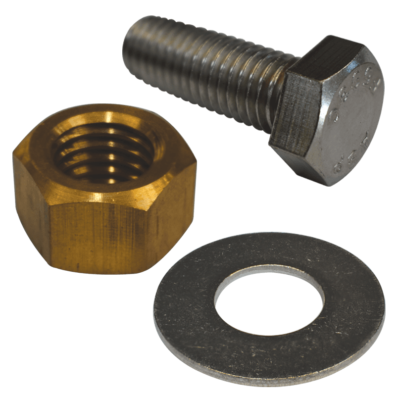 Bolt Kit with Washer & Nut for 15" x 23" Multi-Bolt Raised Manhole (Model #MB-BOLT-KT20)